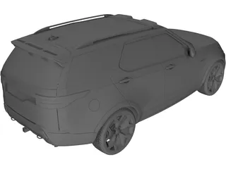 Land Rover Discovery SVR(2019) 3D Model preview