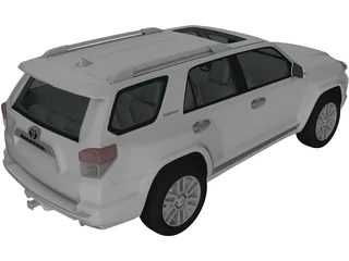 Toyota 4Runner (2011) 3D Model preview