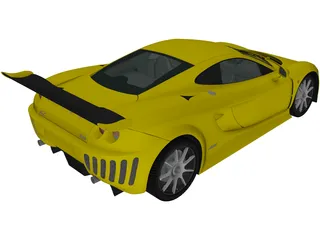 Ascari A10 (2006) 3D Model preview