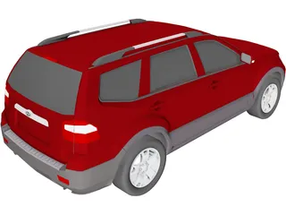 Kia Mohave (2008) 3D Model preview