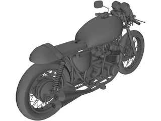 Honda CB750 3D Model preview