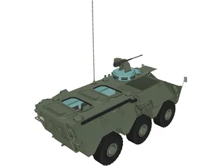 Pegaso 3560 BMR 3D Model preview