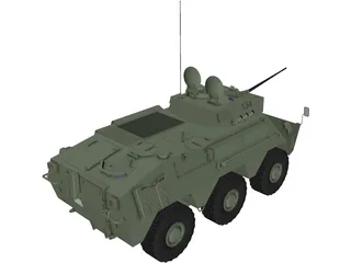 Pegaso VEC-M1 3D Model preview