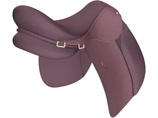 Horse Saddle 3D Model preview