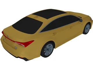 Toyota Avalon (2018) 3D Model preview