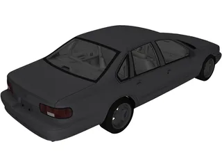 Chevrolet Impala SS (1996) 3D Model preview