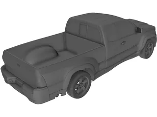 Toyota Tacoma XRunner (2011) 3D Model preview