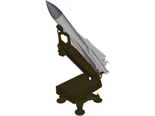 SA-5 Gammon 3D Model preview
