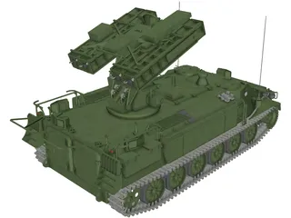 SA-13 Gopher 3D Model preview
