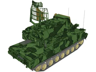 SA-15 Tor-M1 3D Model preview