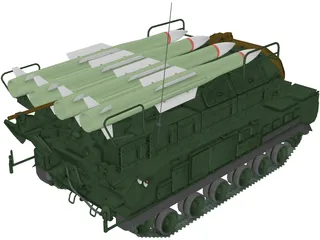 SA-17 Grizzly 3D Model preview