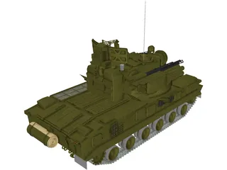 SA-19 Grison 3D Model preview