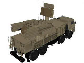 SA-22 Greyhound 3D Model preview