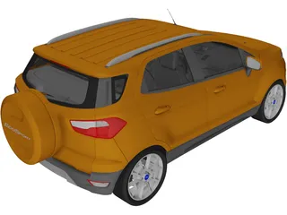 Ford EcoSport (2012) 3D Model preview