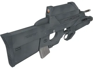 FS2000 Bullpup 3D Model preview