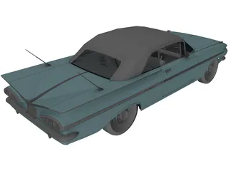 Chevrolet Impala (1963) 3D Model preview