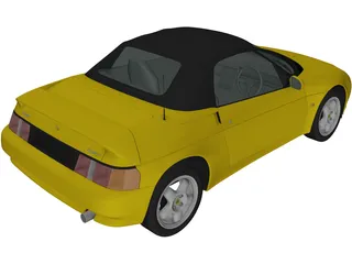 Lotus Elan (1996) 3D Model preview