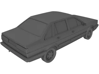 Volkswagen Santana (1985) 3D Model preview
