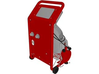 MGF Pump 3D Model preview