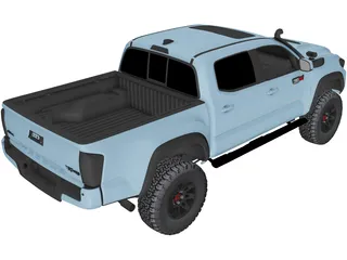 Toyota Tacoma Double Cab (2019) 3D Model preview