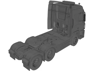 Hyundai Trago Xcient (2013) 3D Model preview