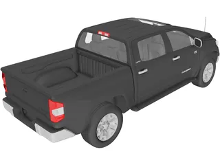 Toyota Tundra (2017) 3D Model preview