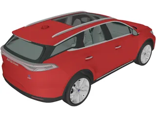 BYD Tang DM (2018) 3D Model preview