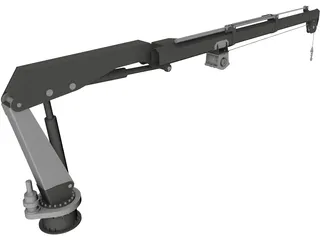 HDS Crane 3D Model preview