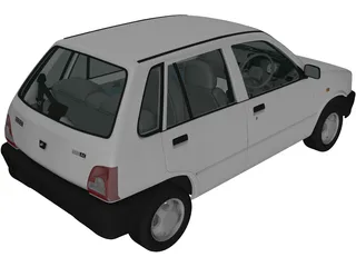Suzuki Maruti 800 (1986) 3D Model preview