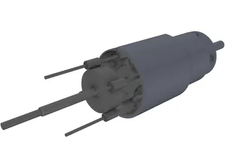 Planetary Gear Set 3D Model preview