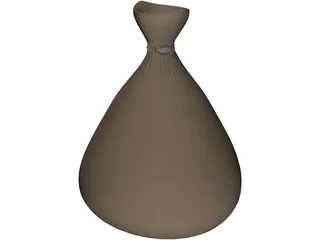 Moneybag 3D Model preview