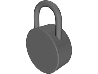 Lock 3D Model preview