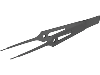 Forceps for Eye Surgery 3D Model preview