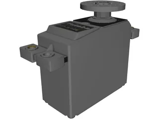 RC Futaba Servo FP-S148 3D Model preview