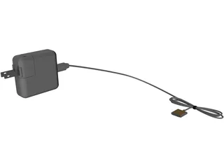 Apple iPhone Charger 3D Model preview