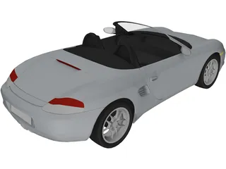 Porsche Boxster (1997) 3D Model preview