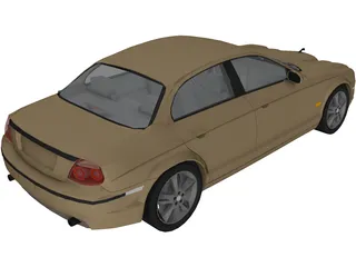 Jaguar S-Type 3D Model preview