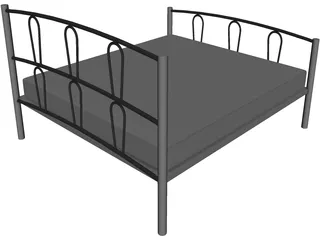 Bed 3D Model preview