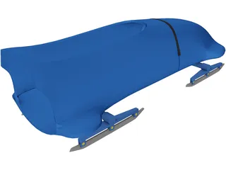 Bobsleigh 3D Model preview