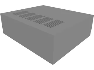 Panasonic AG-7330 S-VHS Pro VTR 3D Model preview