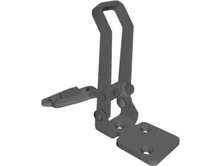 Cam Latch Assembly 3D Model preview