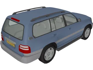 Toyota Land Cruiser (2006) 3D Model preview
