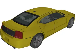 Dodge Charger SRT8 (2007) 3D Model preview