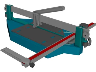 Ceramic Tile Cutter 3D Model preview
