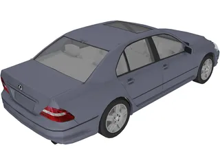 Lexus LS330 3D Model preview