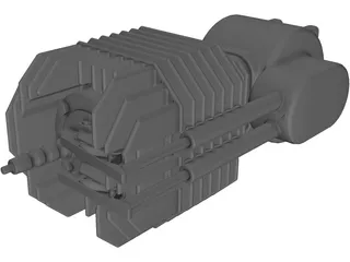 Motor 3D Model preview