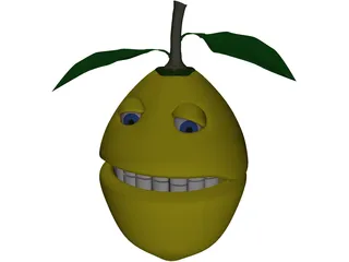 Lemon Smile 3D Model preview