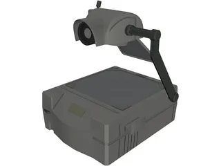 Projector 3D Model preview