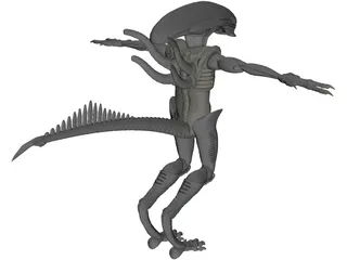 Alien 3D Model preview