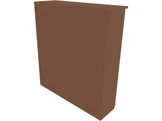 Closet 3D Model preview